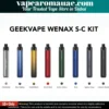 Geekvape Wenax S-C Kit 1100mAh 2ml Pod System in Dubai UAE