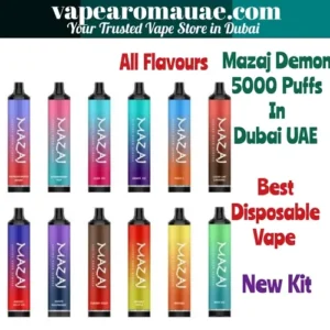 Mazaj Demon 5000 Puffs Disposable Vape in Dubai UAE