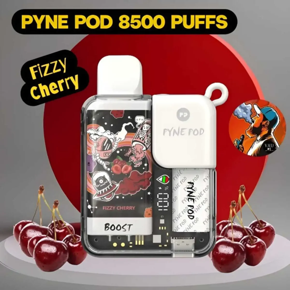 Pyne Pod 8500 Puffs Disposable Vape 50MG in Dubai - Boost