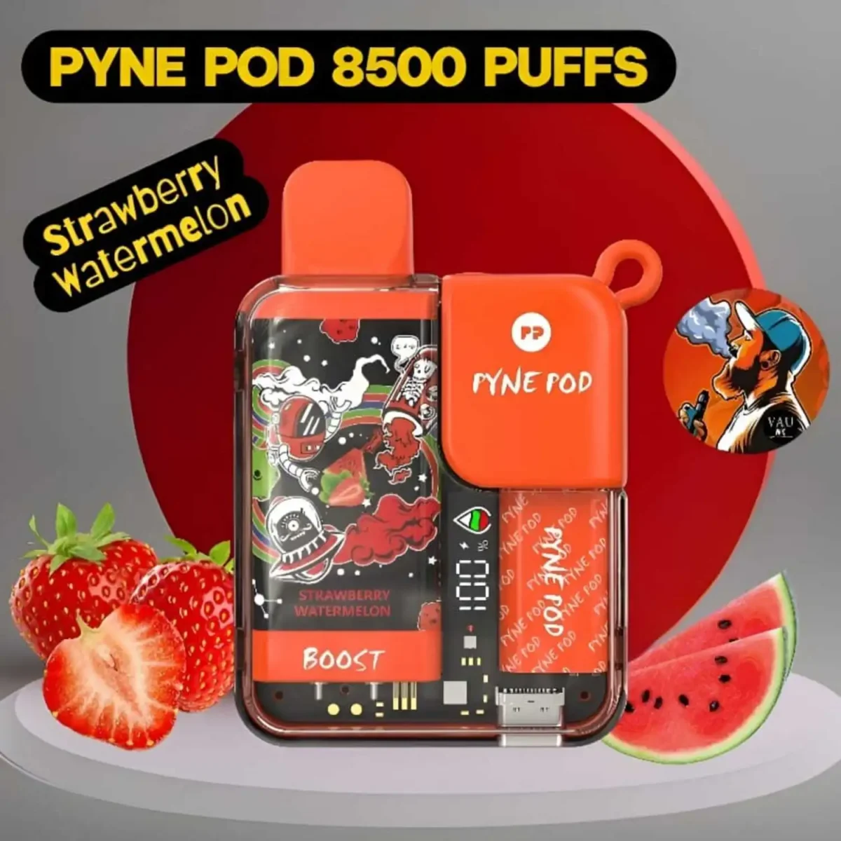 Pyne Pod 8500 Puffs Disposable Vape 50MG in Dubai - Boost