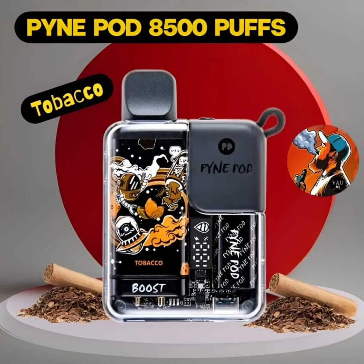Pyne Pod 8500 Puffs Disposable Vape 50MG in Dubai - Boost