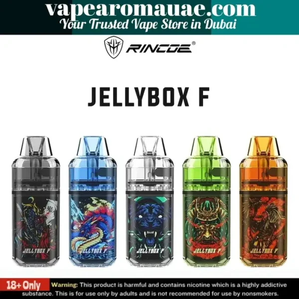 Rincoe Jellybox F Kit 15W 650mAh 2ml Pod System- Dubai UAE