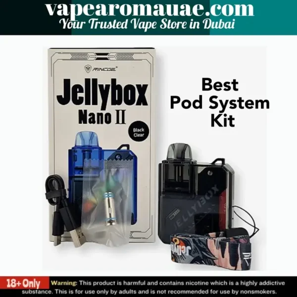 Rincoe Jellybox Nano 2 Pod Kit 26W 9000mAh 2.8ml in Dubai UAE