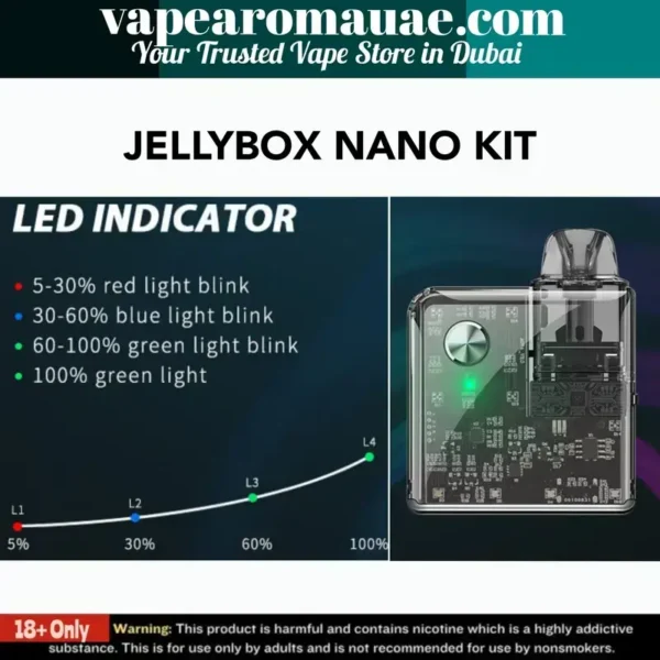 Rincoe Jellybox Nano Kit 1000mAh 30W Pod System in Dubai UAE