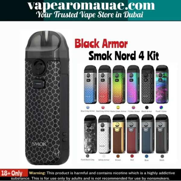 Smok Nord 4 Kit 80W 2000mAh Pod System Device in Dubai UAE