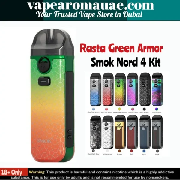 Smok Nord 4 Kit 80W 2000mAh Pod System Device in Dubai UAE