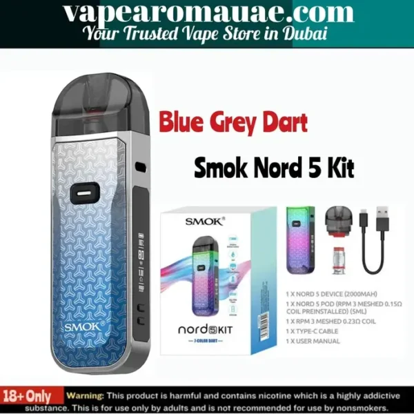 Smok Nord 5 Kit 80W Pod System 2000mAh in Dubai UAE- Buy