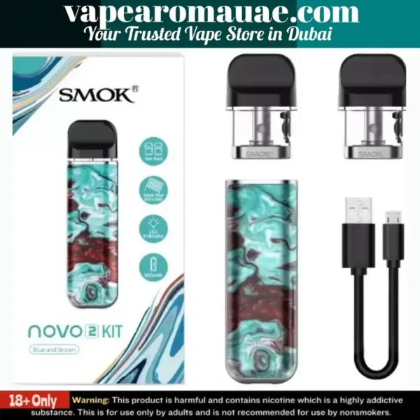 Smok Novo 2 Pod System Kit 800mAh in Dubai | Vape Aroma UAE