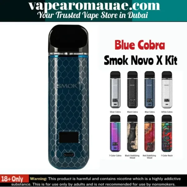 New Smok Novo X Kit 25W 800mAh pod system- Vape Aroma UAE