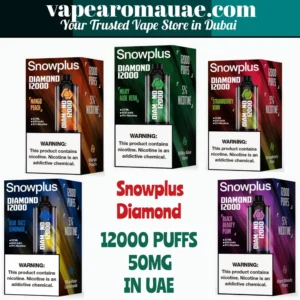 Snowplus Diamond 12000 Puffs Disposable Kit | Vape Aroma UAE
