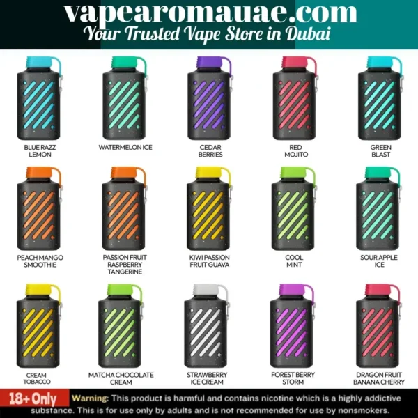 Authentic Vozol Gear 10000 Puffs Disposable Vape in Dubai UAE