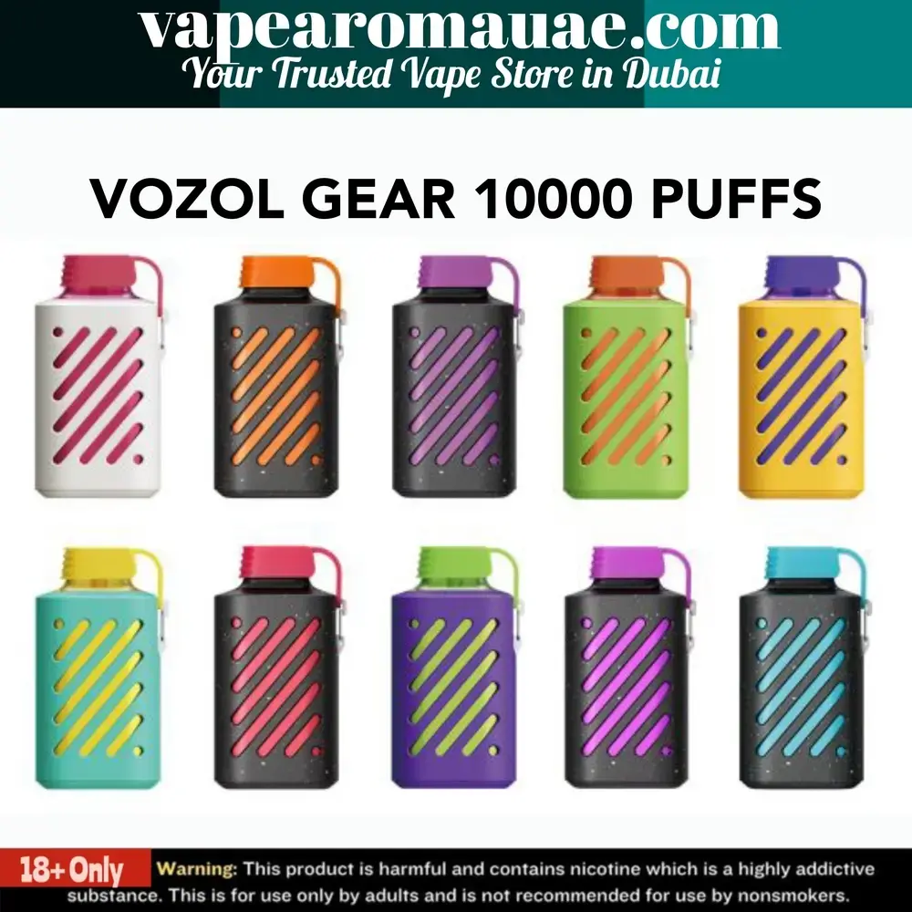 Authentic Vozol Gear 10000 Puffs Disposable Vape in Dubai UAE