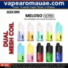 Geek Bar Meloso Ultra 10000 Puffs Disposable Vape in Dubai