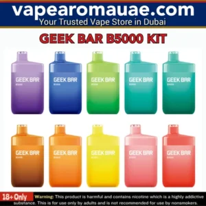 Geek Bar B5000 Disposable Vape in Dubai UAE | 5000 Puffs 14ml