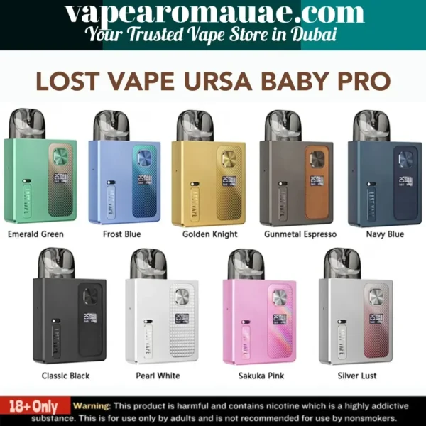 LOST VAPE URSA BABY PRO Pod System Kit 25W in Dubai UAE