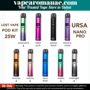 Lost Vape Ursa Nano Pro Pod Kit 25W 900mAh in Dubai UAE