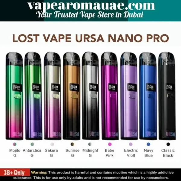 Lost Vape Ursa Nano Pro Pod Kit 25W 900mAh in Dubai UAE