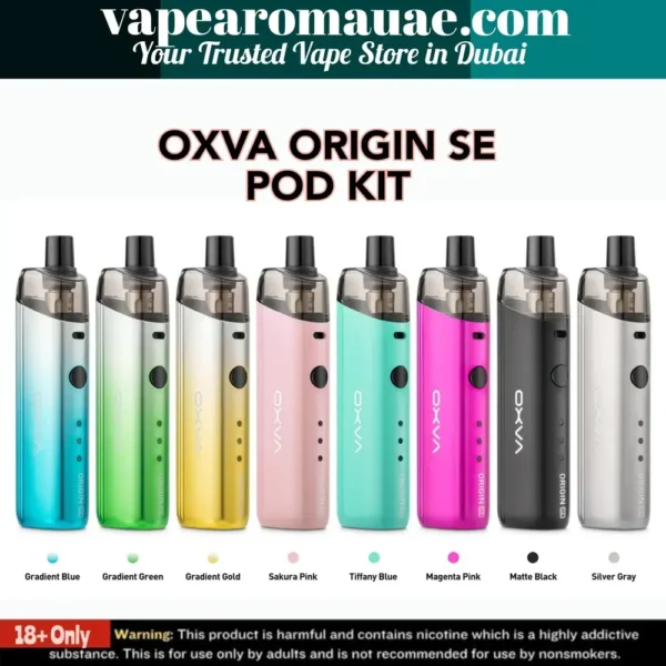 OXVA ORIGIN SE Kit 40W 1400mAh Pod Device in Dubai UAE