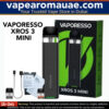 Vaporesso Xros 3 Mini 1000mAh Pod System Kit in Dubai UAE