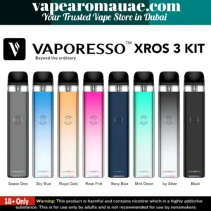 VAPORESSO XROS 3 Pod System Kit 1000mAh in Dubai UAE