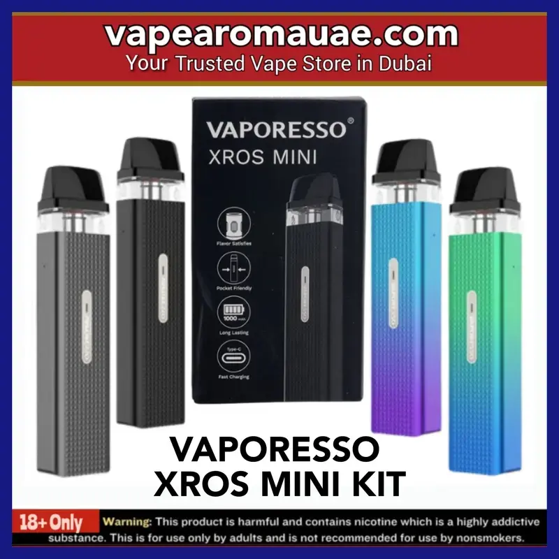 VAPORESSO Xros Mini Kit 1000mAh 11W-16W 2ml in Dubai UAE