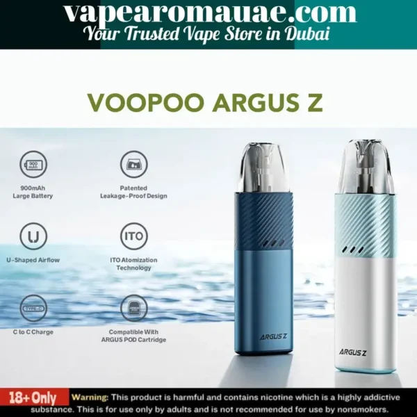 VOOPOO Argus Z Kit 17W 900mAh Pod System in Dubai UAE