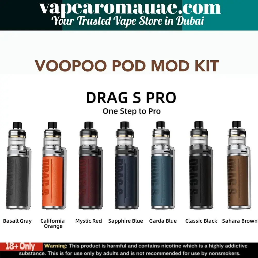 VOOPOO Drag S Pro Pod Mod 80W Kit- Dubai | Vape Aroma UAE