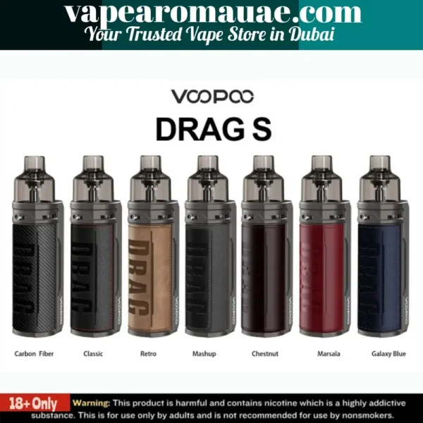 Voopoo Drag S Kit 60W Pod System 2500mAh in Dubai UAE