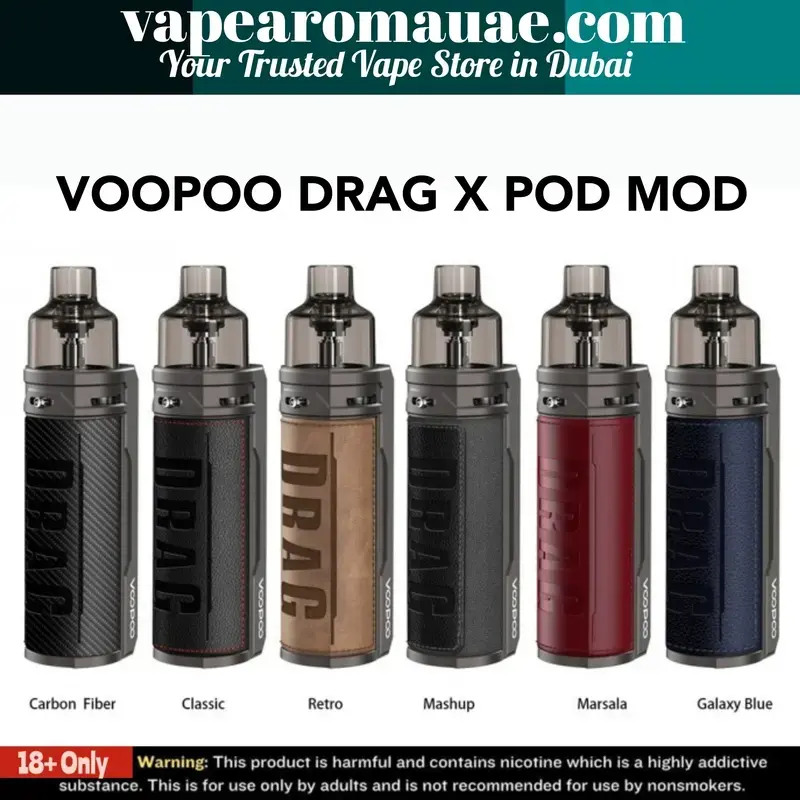 BEST VOOPOO Drag X Pod Mod Kit 80W in Dubai UAE