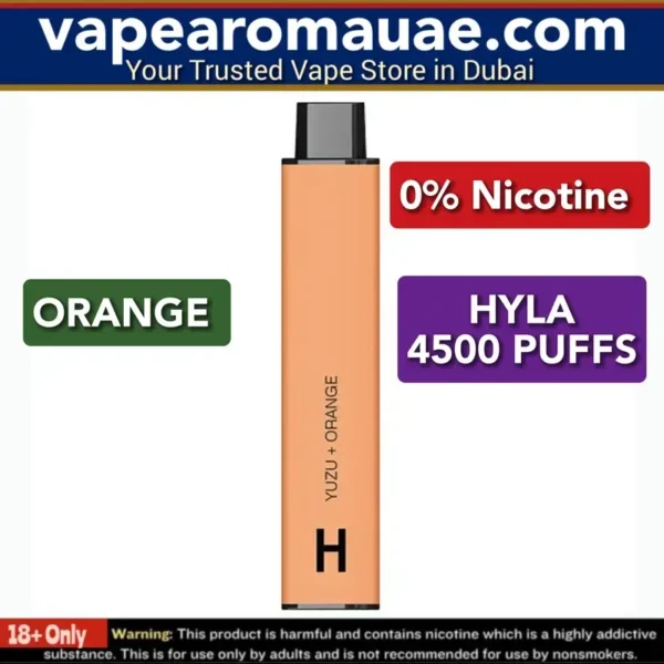 Hyla 0 Nicotine 4500 Puffs Disposable Vape in Dubai UAE- 0mg