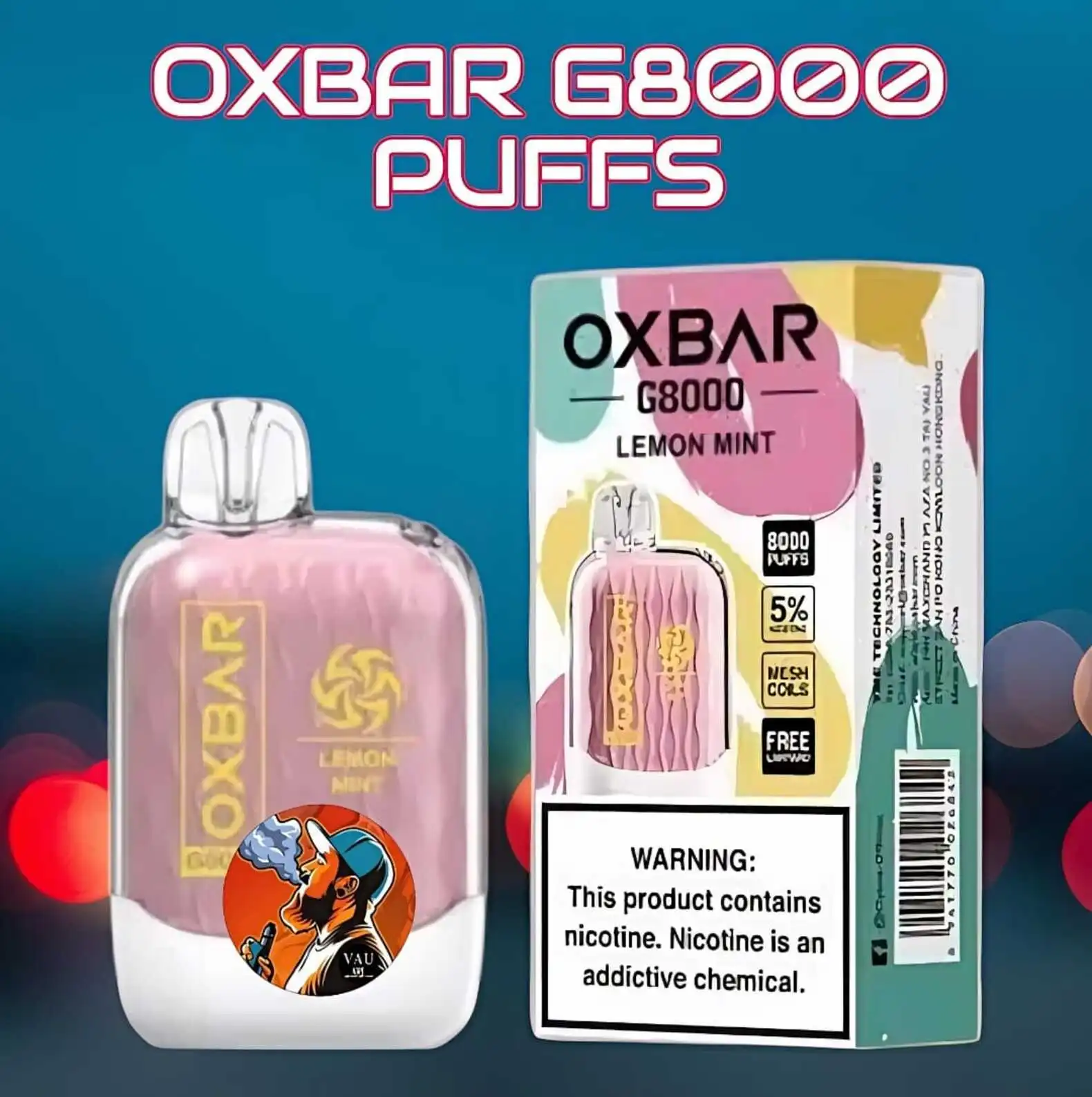 New OXBAR G8000 Disposable Vape | Best 8000 Puffs - Dubai