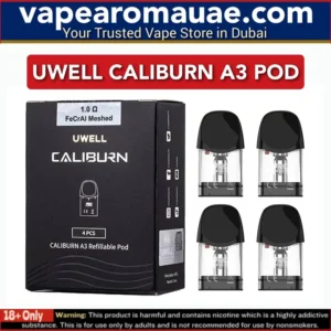 Uwell Caliburn A3 Pod Ak3 Replacement Cartridge 4pc/pack- Best