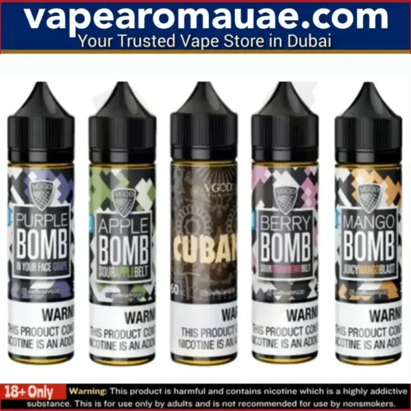 VGOD 60ml 3mg E-liquid All Flavors in Dubai | 6mg Best E-juice