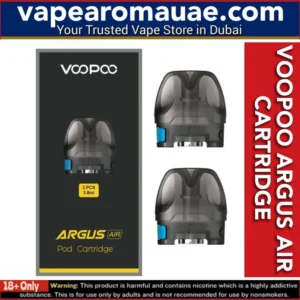 VOOPOO Argus Air Cartridge 3.8ml Pod 2 Pieces Pack in Dubai