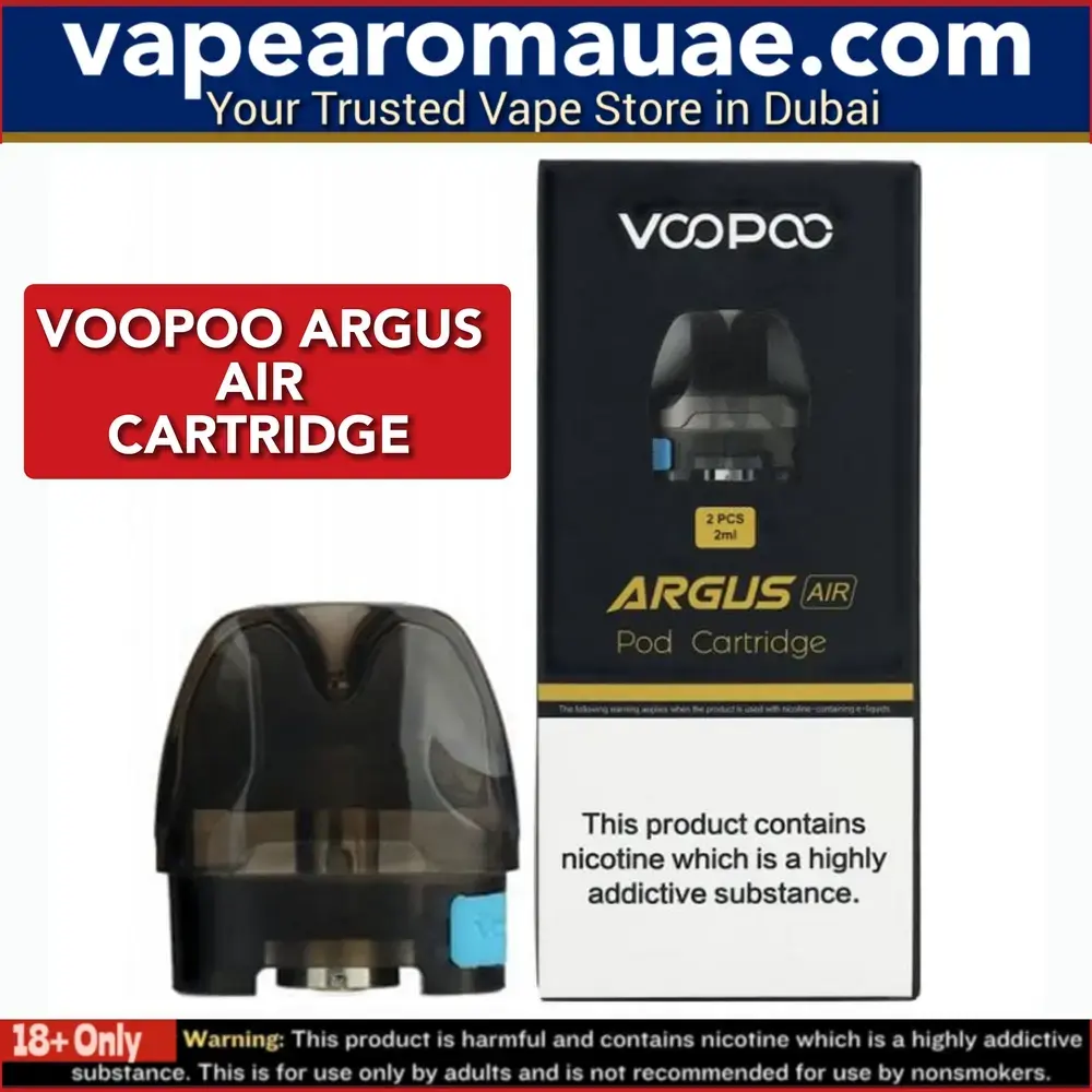 VOOPOO Argus Air Cartridge 3.8ml Pod 2 Pieces Pack in Dubai