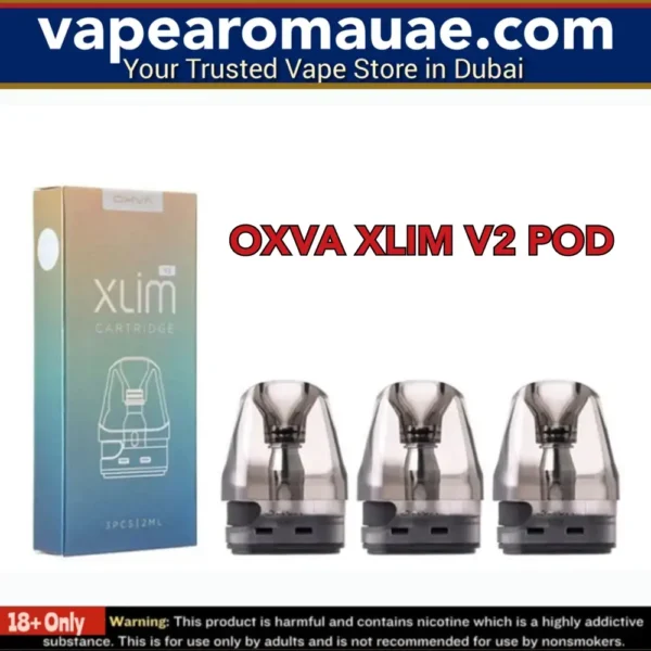 OXVA XLIM V2 Pod 0.6ohm 0.8ohm 1.2ohm Cartridge- Dubai UAE