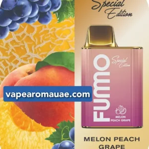 Fumo Melon Peach Grape 6000 Puffs Disposable Vape Bar- King