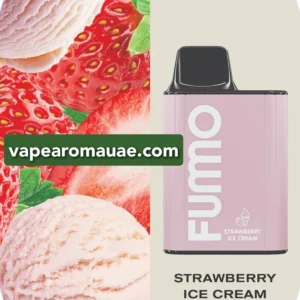 Fumo Strawberry Ice Cream 6000 Puffs Disposable Vape Kit- King