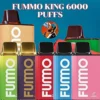 Fumo Melon Peach Grape 6000 Puffs Disposable Vape - King