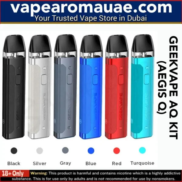 Geekvape AQ Pod Kit 1000mAh 20W Aegis Q Device in Dubai UAE