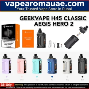 Geekvape H45 Classic Kit 45w Pod System Aegis Hero 2 in Dubai