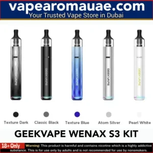 Geekvape Wenax S3 Kit 1100mAh 18W Pod Device in Dubai UAE