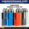 Geekvape Wenax U Kit 20W 1000mAh Pod System- Dubai UAE