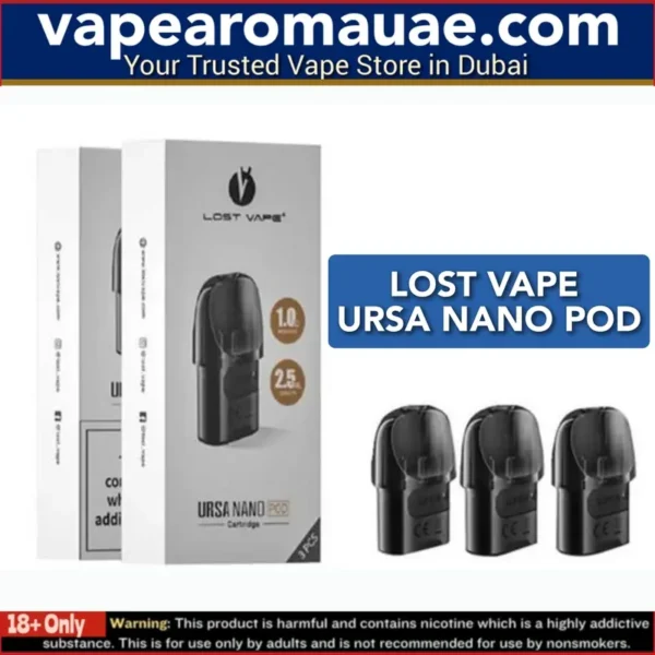 Lost Vape Ursa Nano Pod kit 18w 800mAh Pod System in Dubai