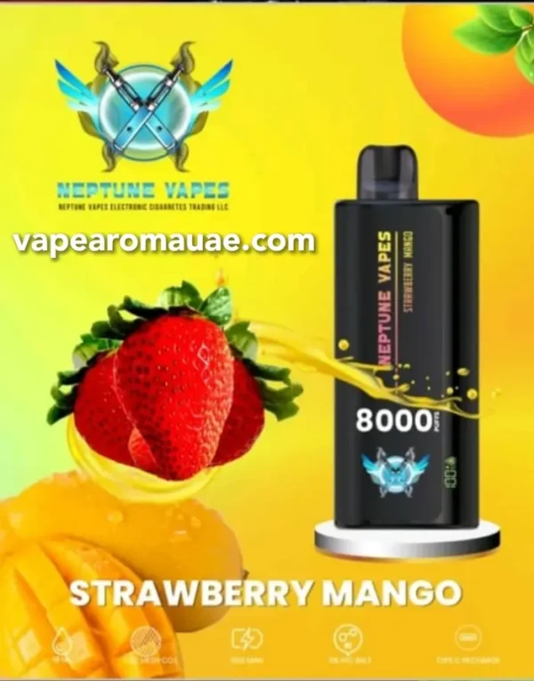 Best Neptune 8000 Puffs Disposable Vape Kit in Dubai UAE