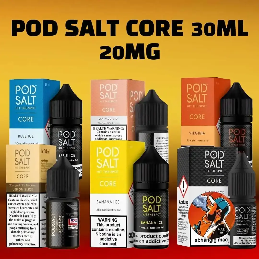 Pod Salt Core 20mg Salt Nicotine 30ml E-liquid in Dubai