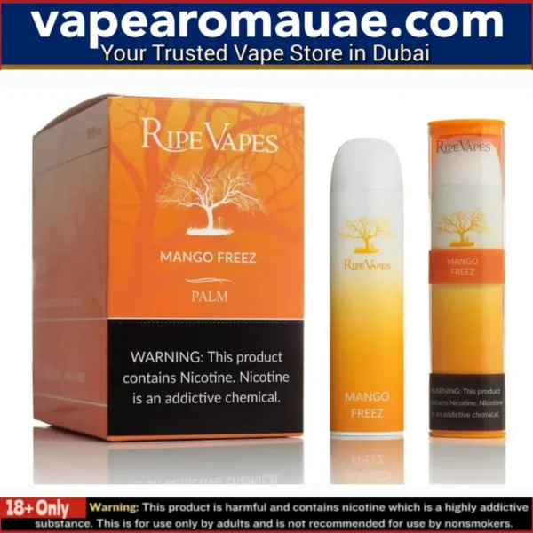 New Ripe Vapes Palm 3000 Puffs Disposable Vape in Dubai UAE