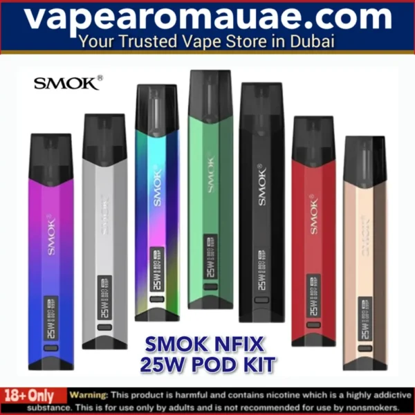 SMOK Nfix Pod Kit 700mAh 25W in Dubai UAE- New Pod System