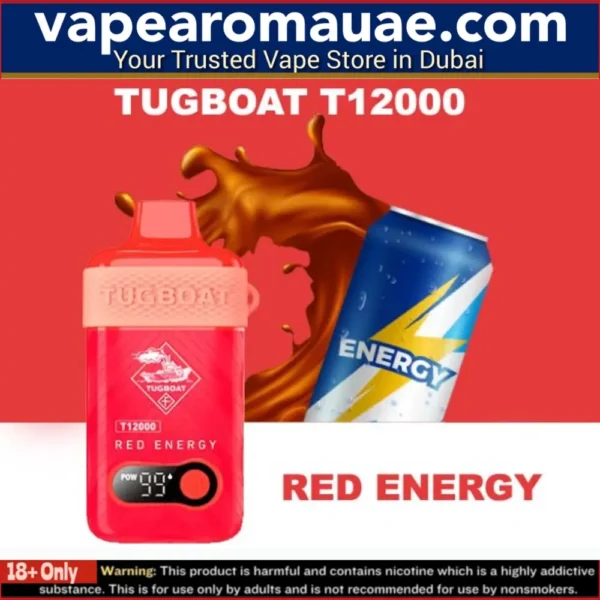 Best Tugboat T12000 Disposable Vape in Dubai- New 12000 Puffs