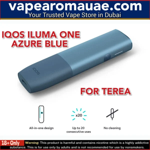 IQOS ILUMA ONE AZURE BLUE Device in Dubai UAE | For Terea